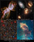 Die ersten Bilder des HST nach der Reparatur © NASA, ESA