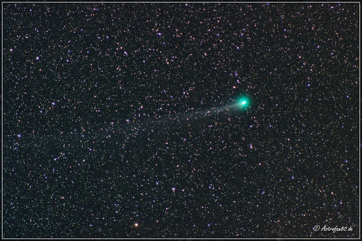Komet Lovejoy am Abend des 8. Februar 2015