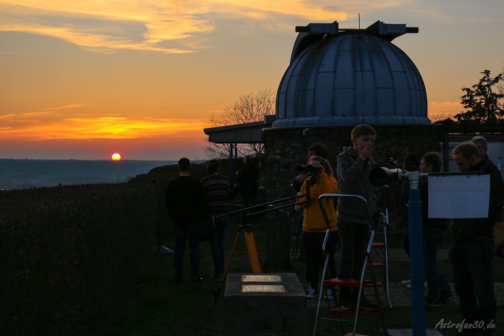Post Astronomietag Spechtelei