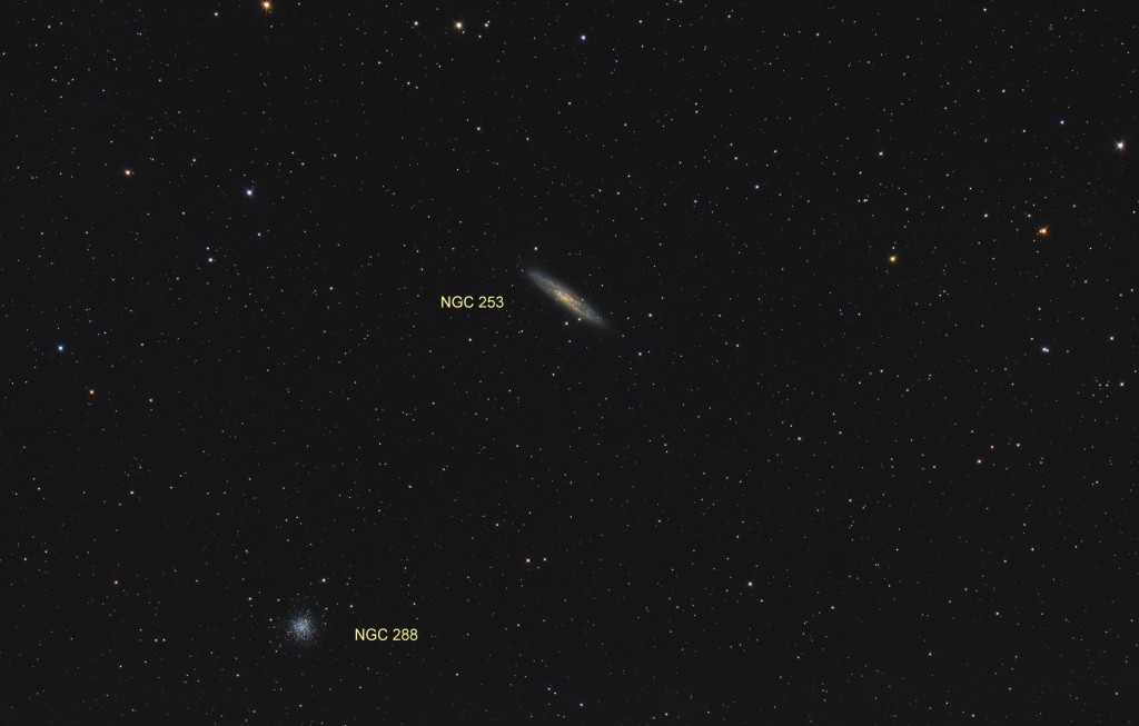 NGC 253 Weitfeld