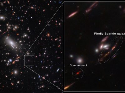Firefly Sparkle Galaxy Inset (NIRCam Image)