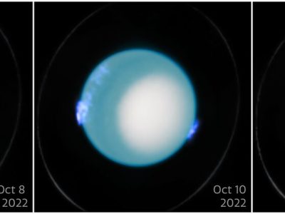 Uranus aurorae (October 2022)